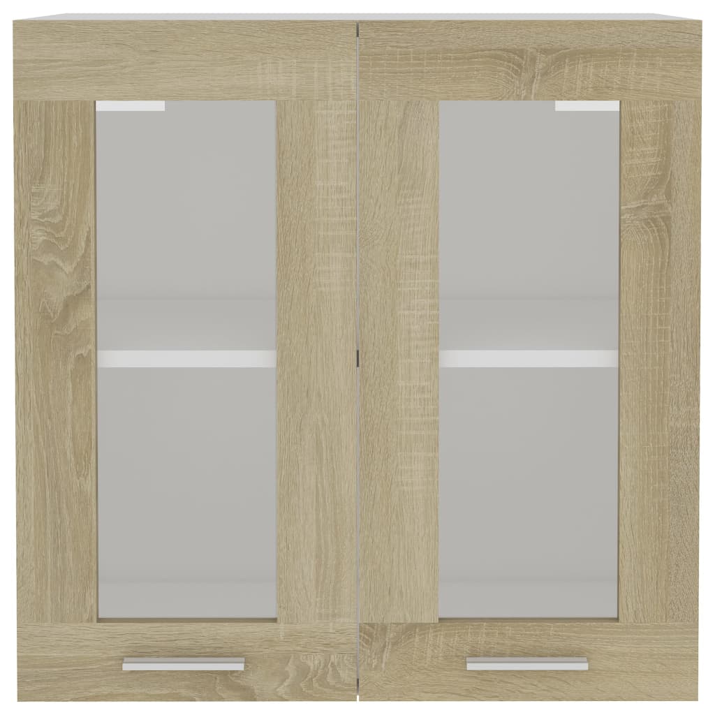 Hangkast 60X31X60 Cm Bewerkt Hout Sonoma Eikenkleurig
