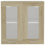 Hangkast 60X31X60 Cm Bewerkt Hout Sonoma Eikenkleurig