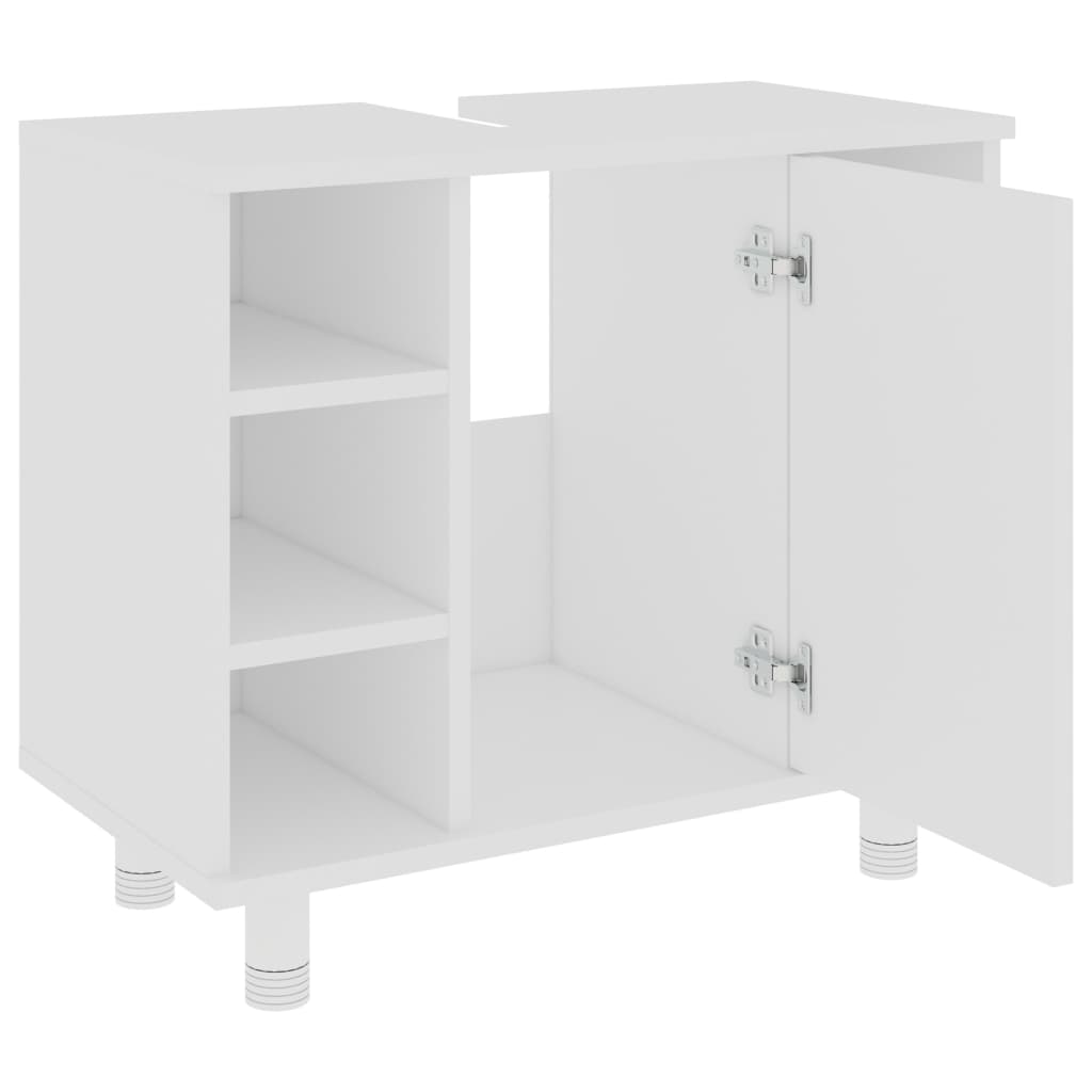 Badkamerkast 60X32X53,5 Cm Bewerkt Hout