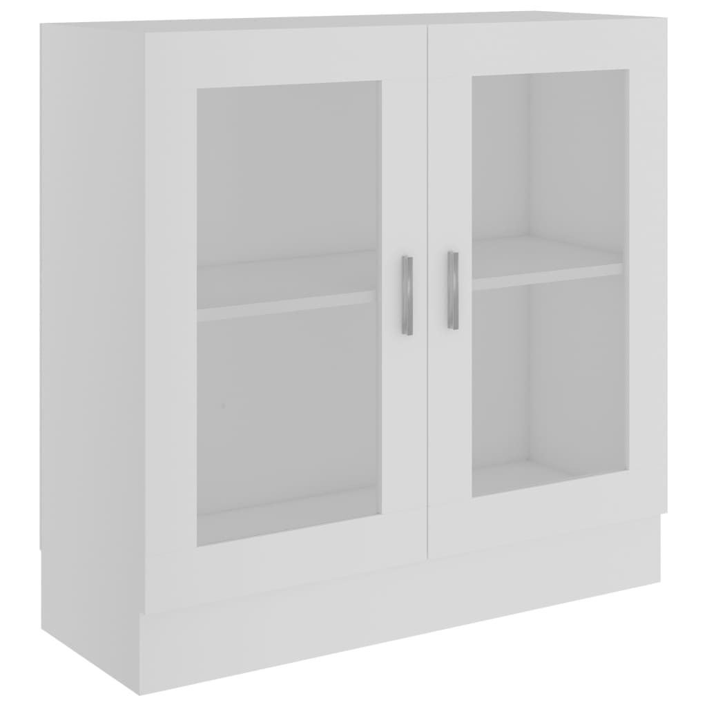 Vitrinekast 82,5X30,5X80 Cm Bewerkt Hout