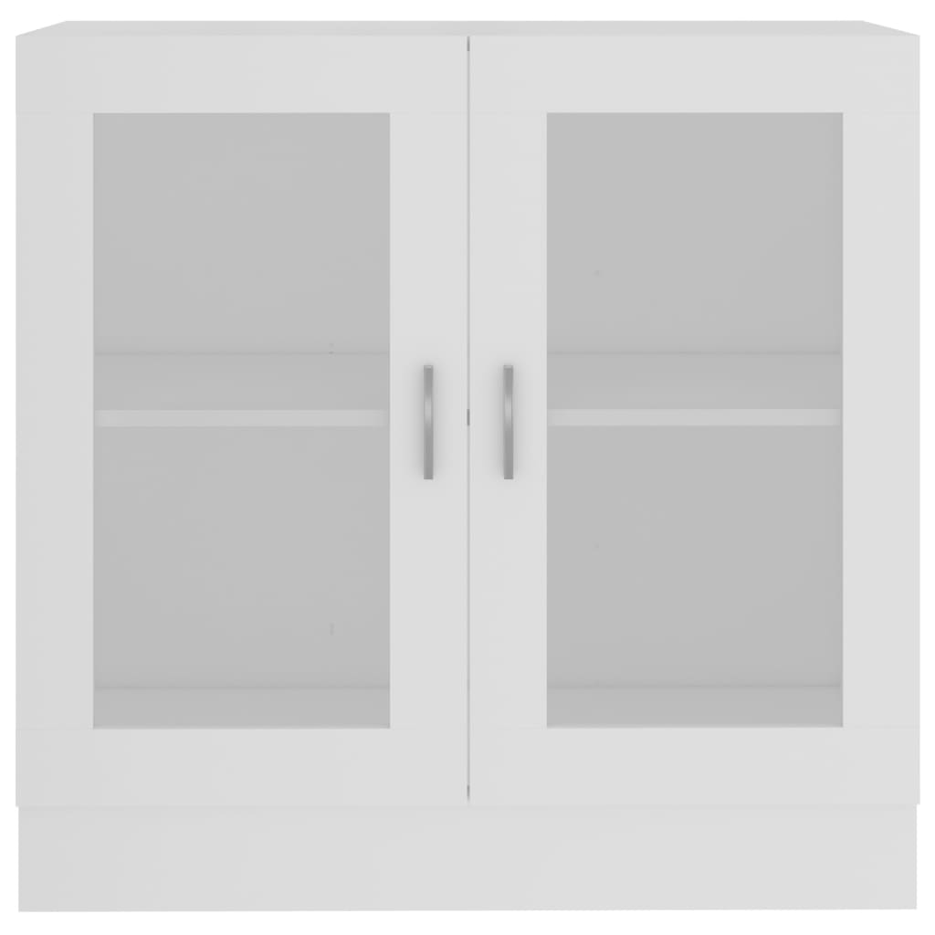 Vitrinekast 82,5X30,5X80 Cm Bewerkt Hout