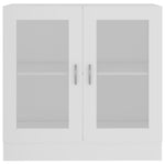 Vitrinekast 82,5X30,5X80 Cm Bewerkt Hout