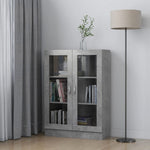 Vitrinekast 82,5X30,5X80 Cm Bewerkt Hout