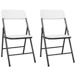 Tuinstoelen Inklapbaar Hdpe Wit