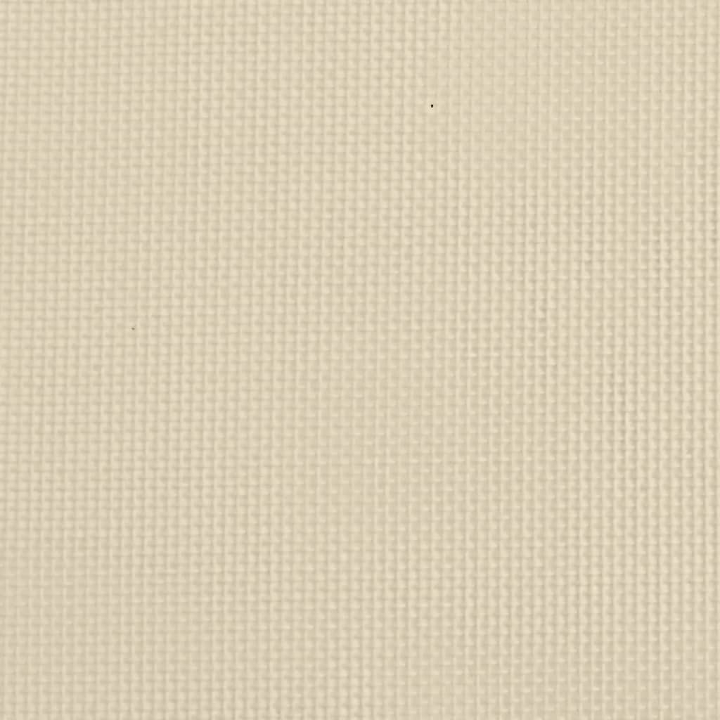 Ligbedden 2 St Inklapbaar Textileen En Gepoedercoat Staal Crème Grijs