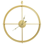 Wandklok 52 Cm Ijzer Kleurig