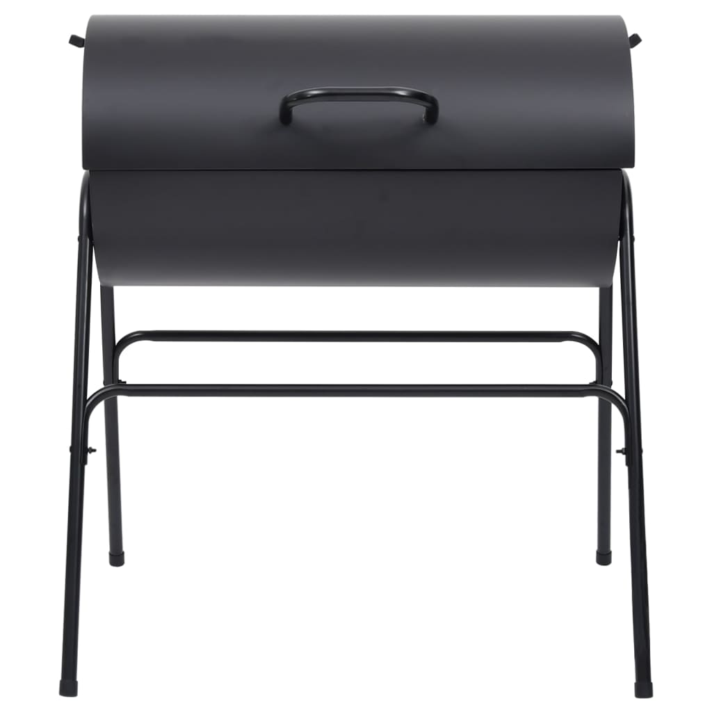 Barbecuevat Met 2 Kookroosters 80X95X90 Cm Staal Zwart