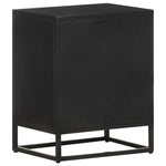 Nachtkastje 40X30X50 Cm Ruw Mangohout