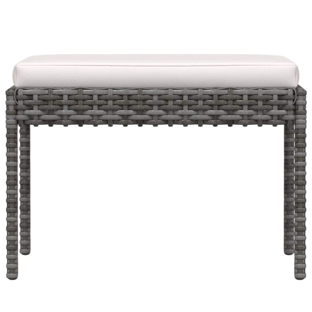 6-Delige Loungeset Met Kussens Poly Rattan