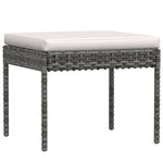 6-Delige Loungeset Met Kussens Poly Rattan