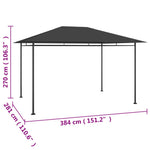 Prieel 180 G/M² 384X281X270 Cm Kleurig