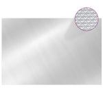 Zwembadfolie Solar Drijvend Rechthoekig 6X4 M Pe Zilverkleurig