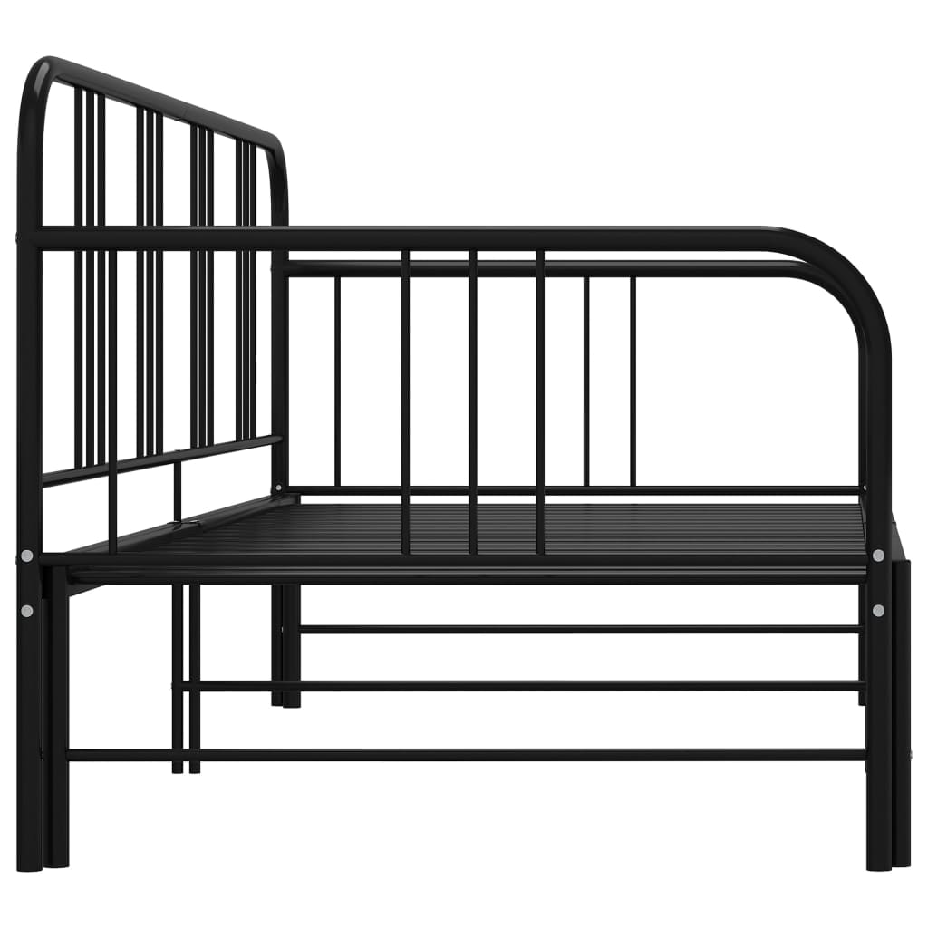Slaapbankframe Uittrekbaar Metaal 90X200 Cm