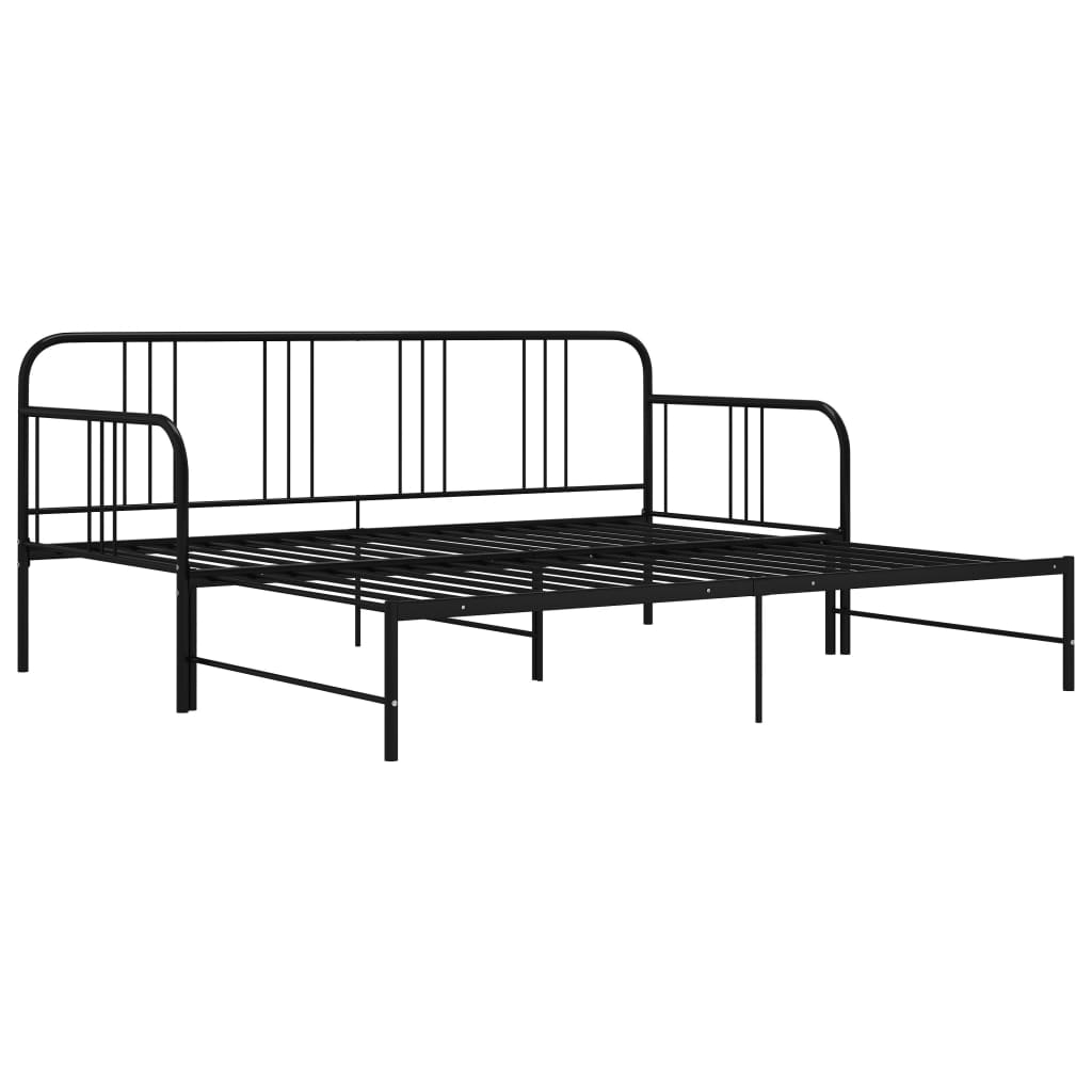 Slaapbankframe Uittrekbaar Metaal 90X200 Cm