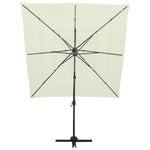 Parasol 4-Laags Met Aluminium Paal 250X250 Cm Kleurig