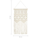 Wandhanger Macramé 40X80 Cm Katoen