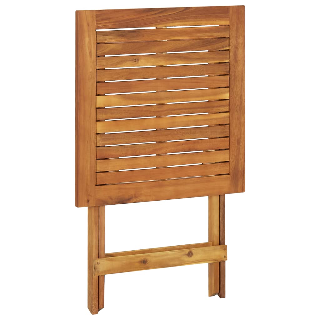 3-Delige Tuinset Inklapbaar Massief Acaciahout