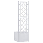 Plantenbak Hoog Met Latwerk En Zelfbewateringssysteem