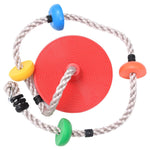 Schommelklimtouw Met Plateaus En Schijf 200 Cm