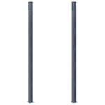 Schuttingpalen 185 Cm Aluminium