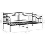 Slaapbankframe Metaal 90X200 Cm