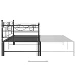 Slaapbankframe Uittrekbaar Metaal 90X200 Cm