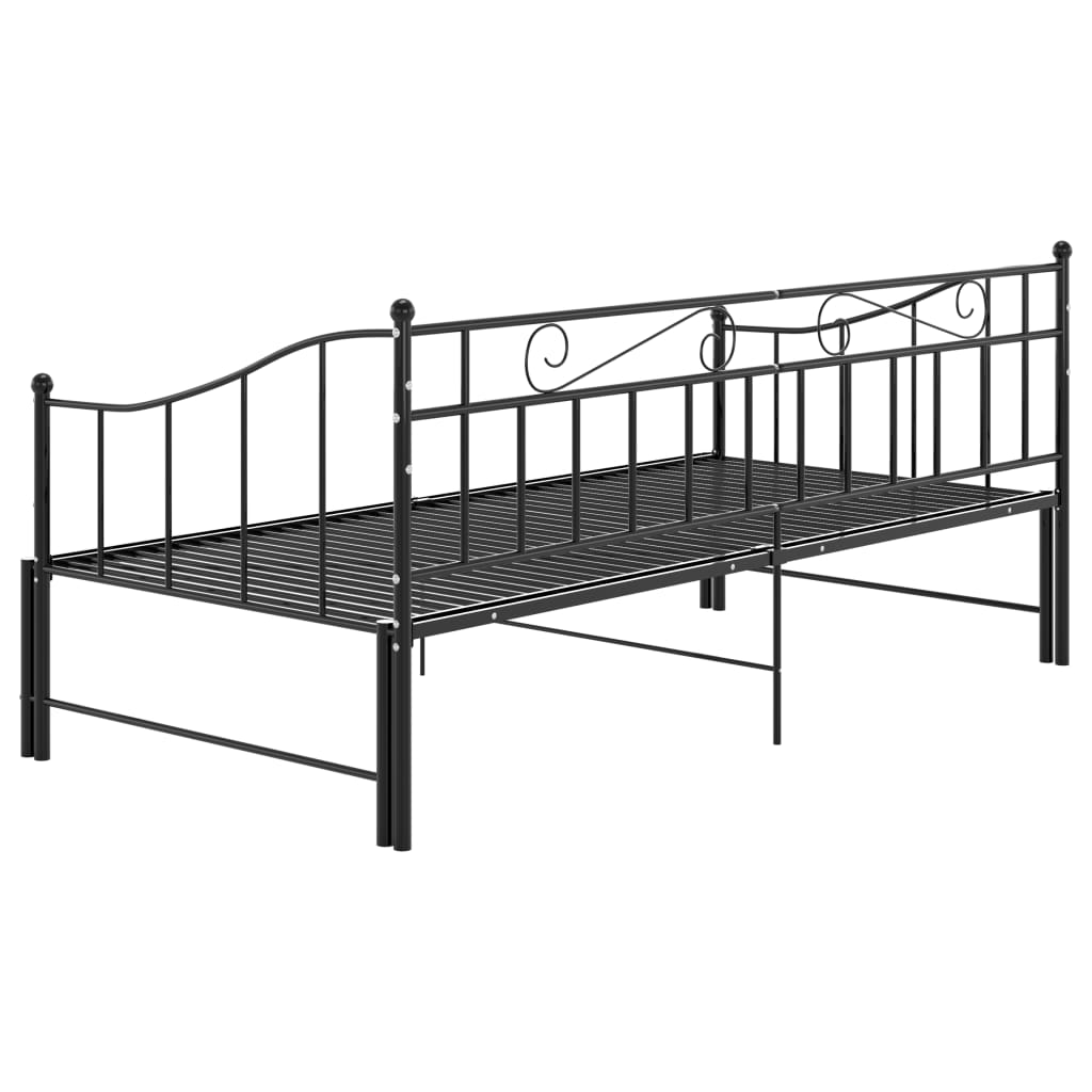 Slaapbankframe Uittrekbaar Metaal 90X200 Cm