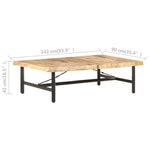 Salontafel 142X90X42 Cm
