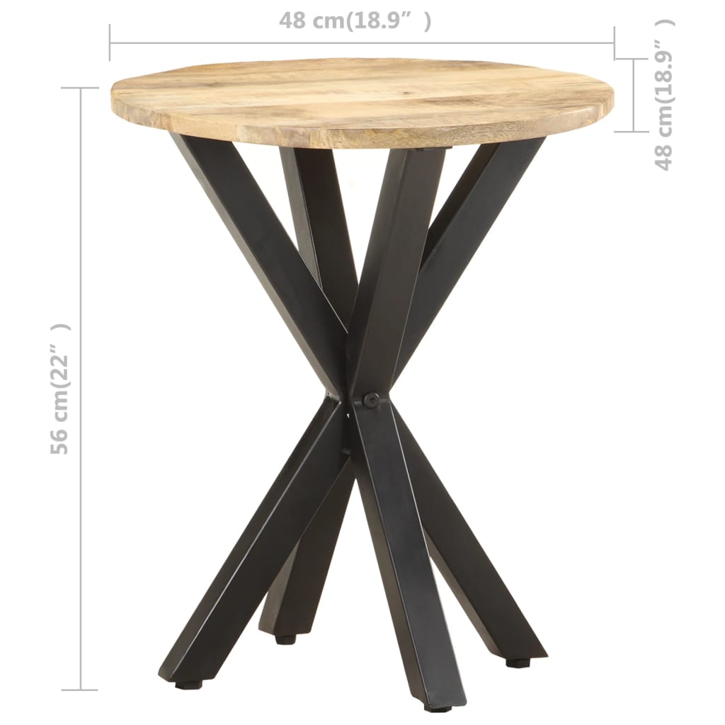 Bijzettafel 48X48X56 Cm