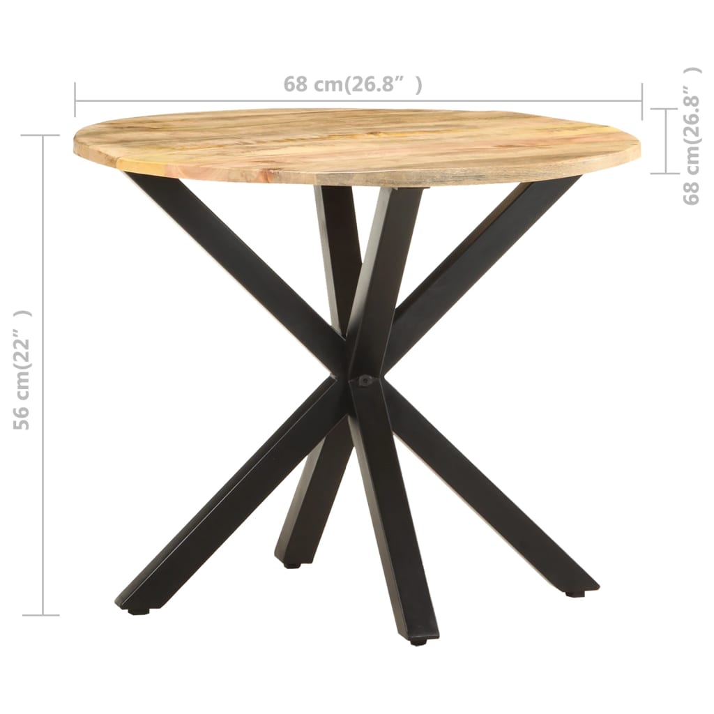 Bijzettafel 68X68X56 Cm