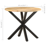 Bijzettafel 68X68X56 Cm