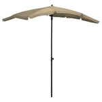 Parasol Met Paal 200X130 Cm Kleurig
