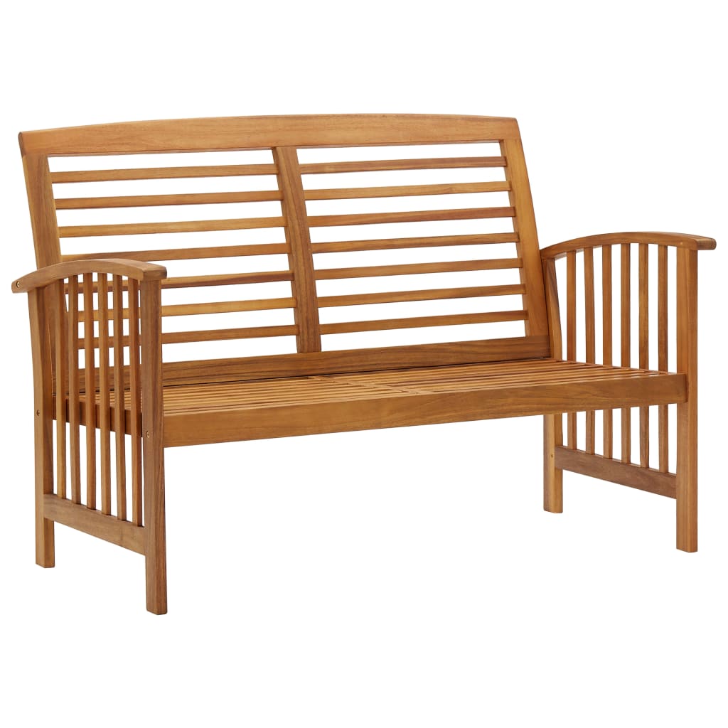 4-Delige Loungeset Massief Acaciahout