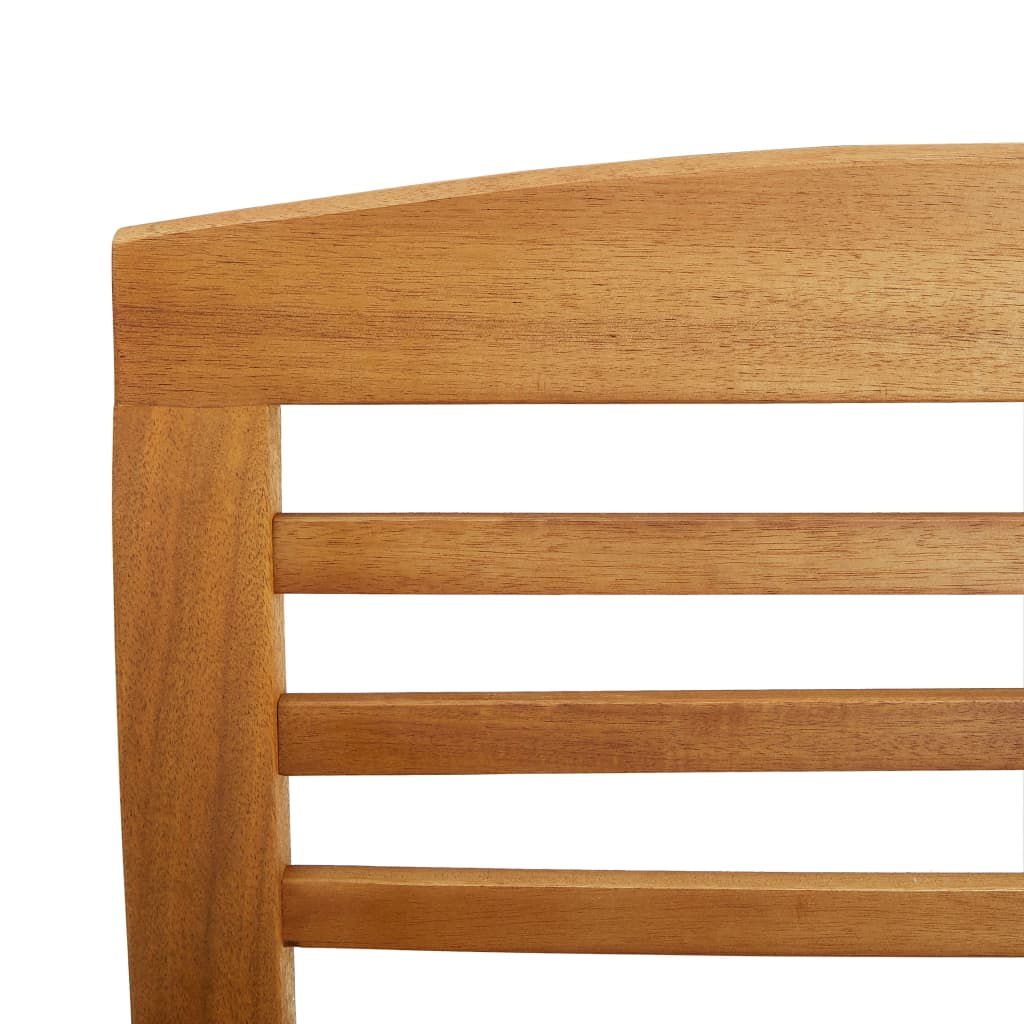 4-Delige Loungeset Massief Acaciahout