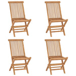 Tuinstoelen 6 St Inklapbaar Massief Teakhout
