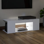 Tv-Meubel Met Led-Verlichting 90X39X30 Cm