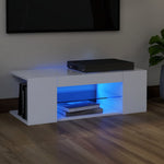 Tv-Meubel Met Led-Verlichting 90X39X30 Cm Kleurig