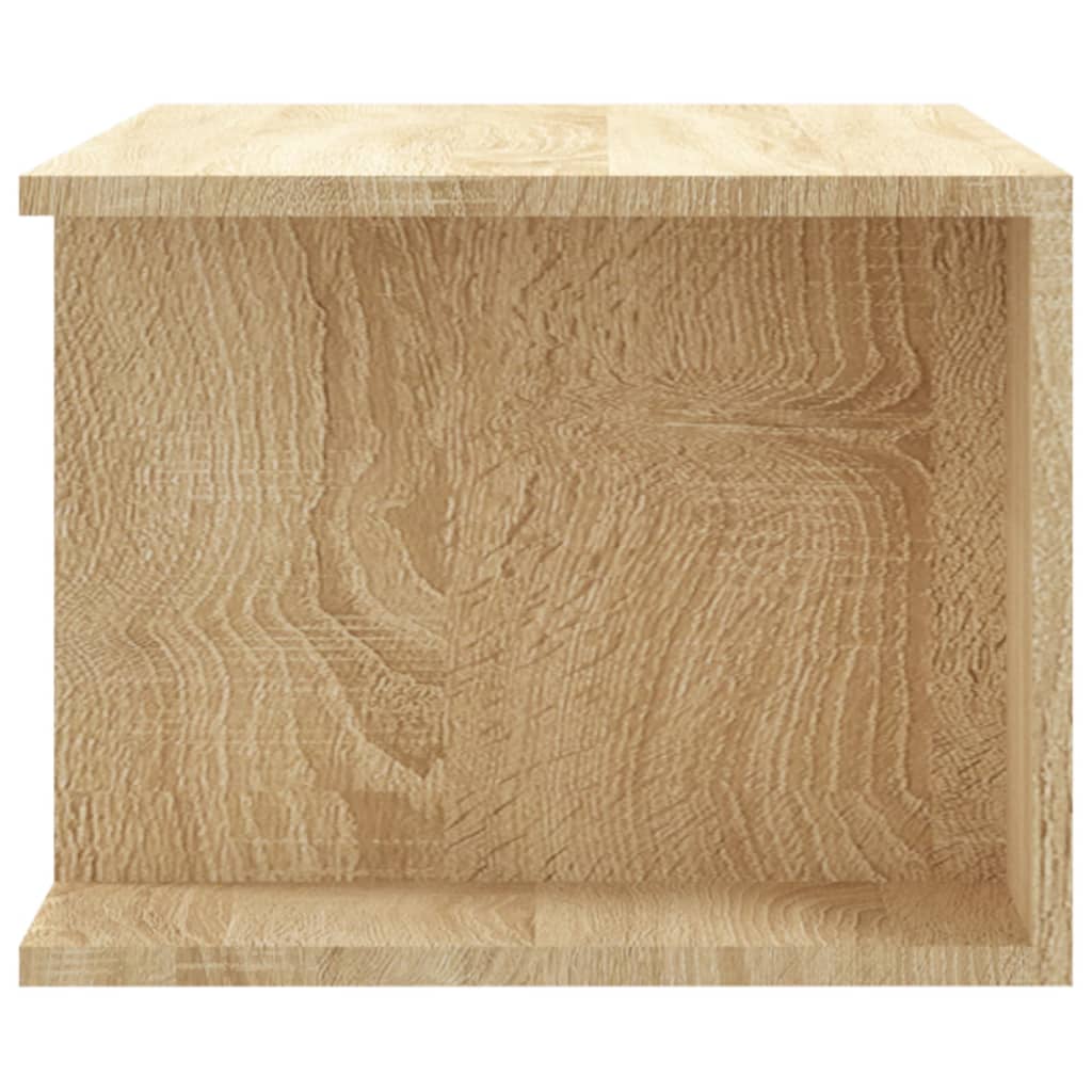 Tv-Meubel Met Led-Verlichting 90X39X30 Cm Kleurig