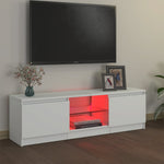 Tv-Meubel Met Led-Verlichting 120X30X35,5 Cm