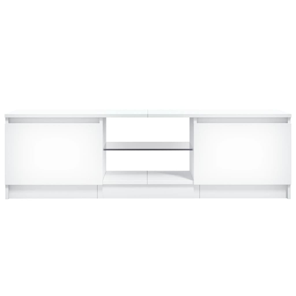 Tv-Meubel Met Led-Verlichting 120X30X35,5 Cm