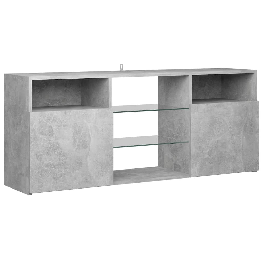 Tv-Meubel Met Led-Verlichting 120X30X50 Cm