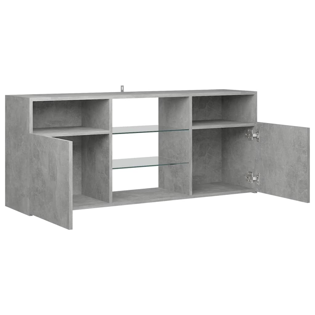 Tv-Meubel Met Led-Verlichting 120X30X50 Cm