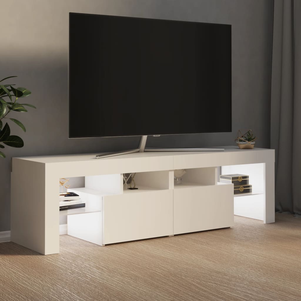 Tv-Meubel Met Led-Verlichting 140X36,5X40 Cm
