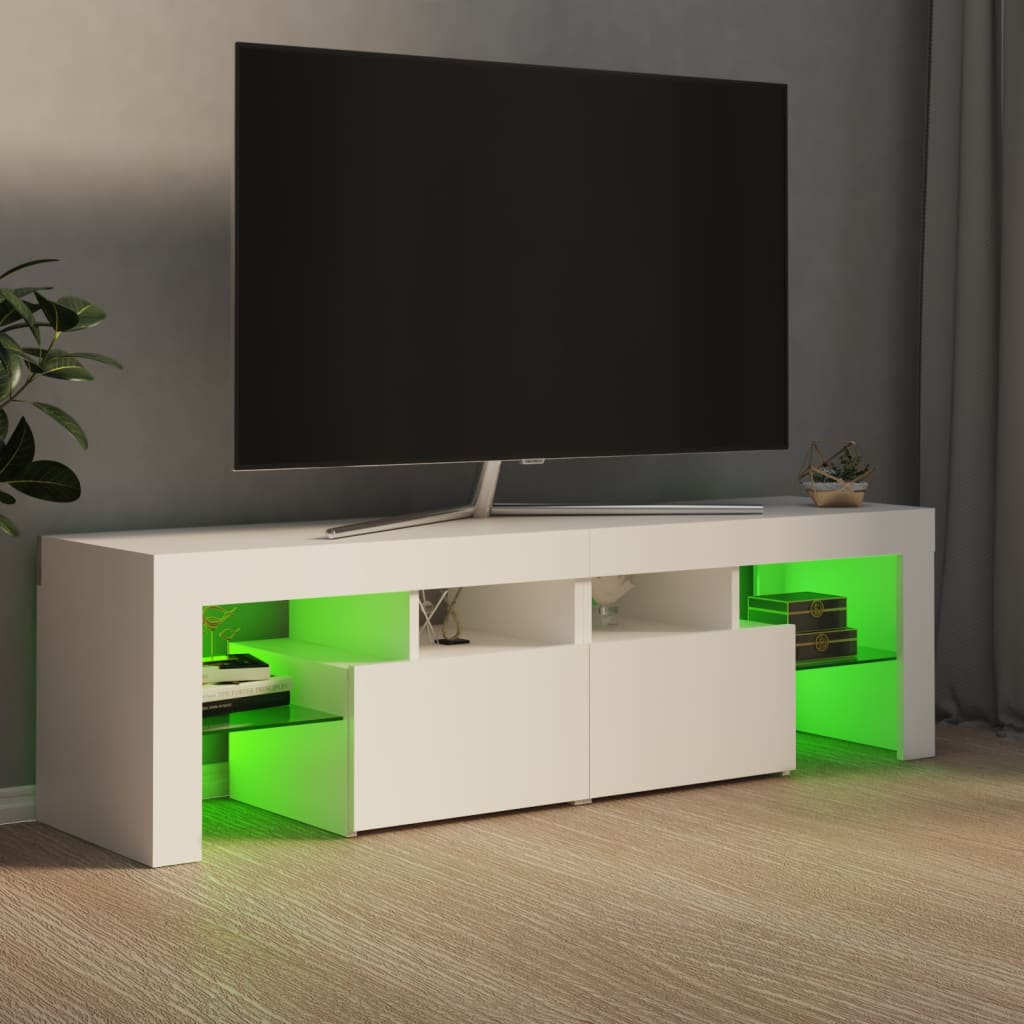 Tv-Meubel Met Led-Verlichting 140X36,5X40 Cm