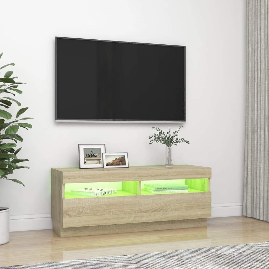 Tv-Meubel Met Led-Verlichting Kleurig