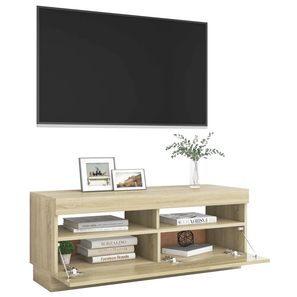 Tv-Meubel Met Led-Verlichting Kleurig