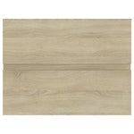 Wastafelkast 60X38,5X45 Cm Bewerkt Hout Sonoma Eikenkleurig