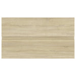 Wastafelkast 80X38,5X45 Cm Bewerkt Hout Sonoma Eikenkleurig