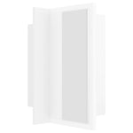 Badkamerkast Met Spiegel En Led 40X12X45 Cm Acryl