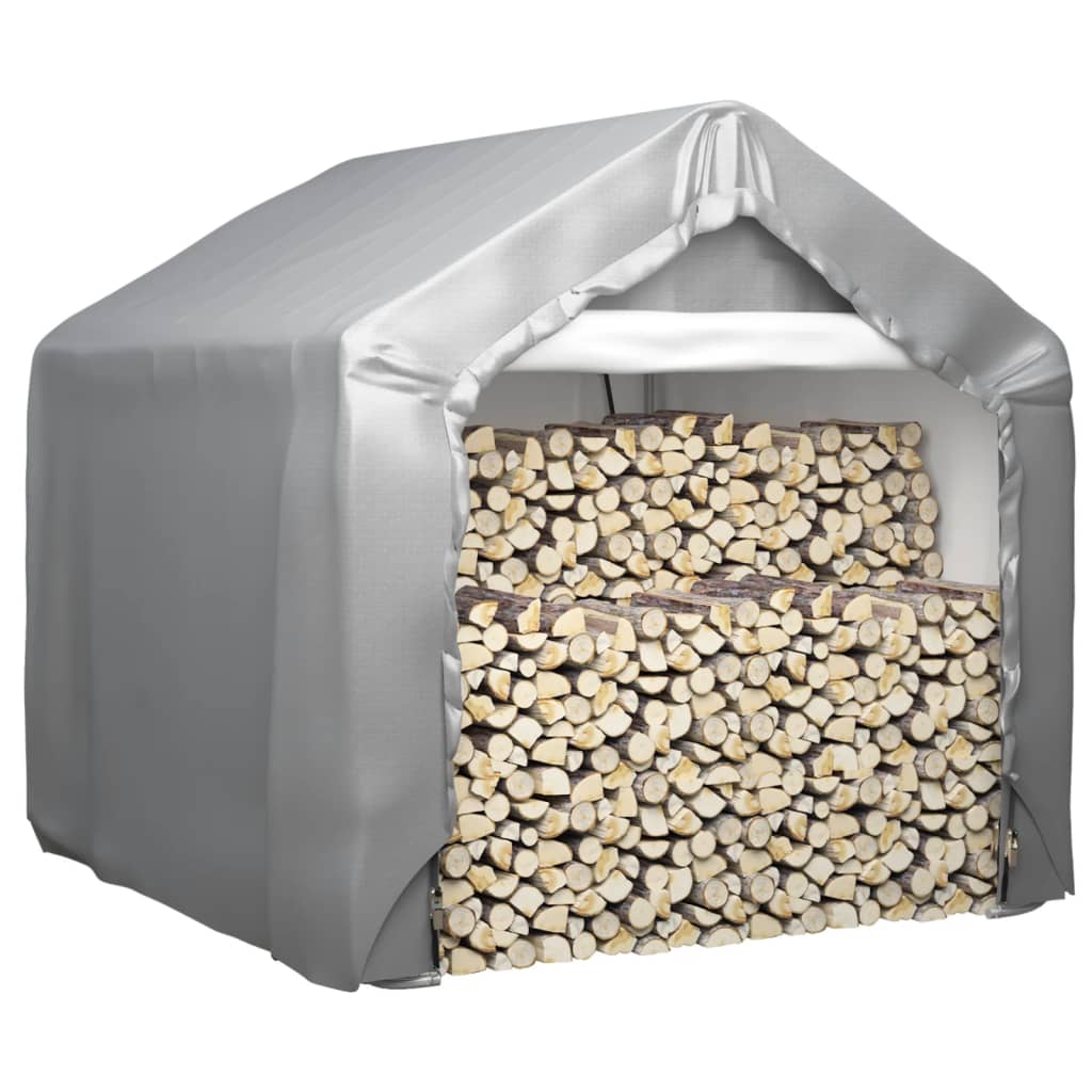 Opslagtent 180X180 Cm Gegalvaniseerd Staal Grijs